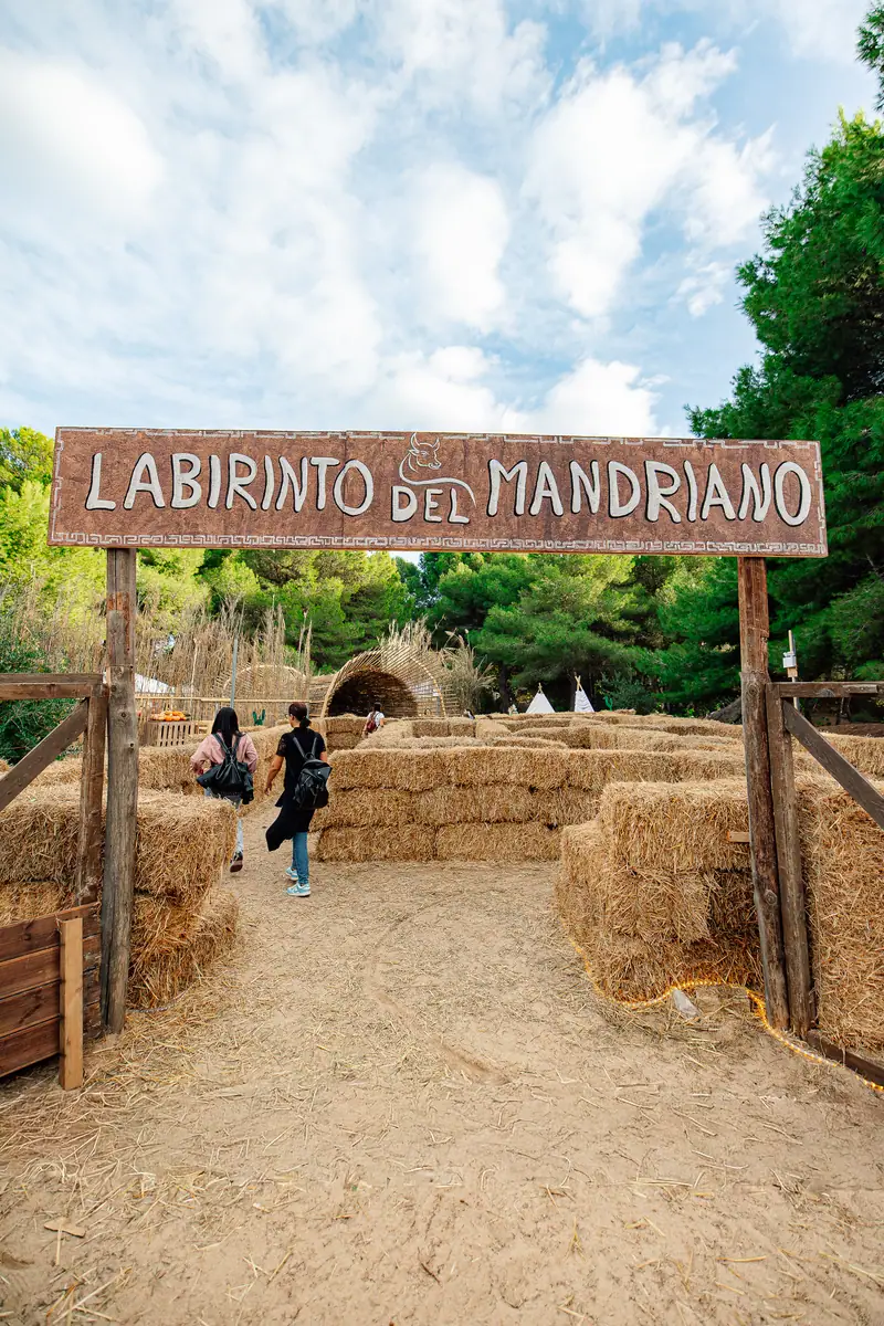 Ingresso Labirinto del Mandriano